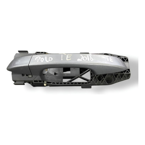 Maçaneta Externa Tras Esquerda Vw Polo 2018 2019 6ea839885 - Cinza - Traseira