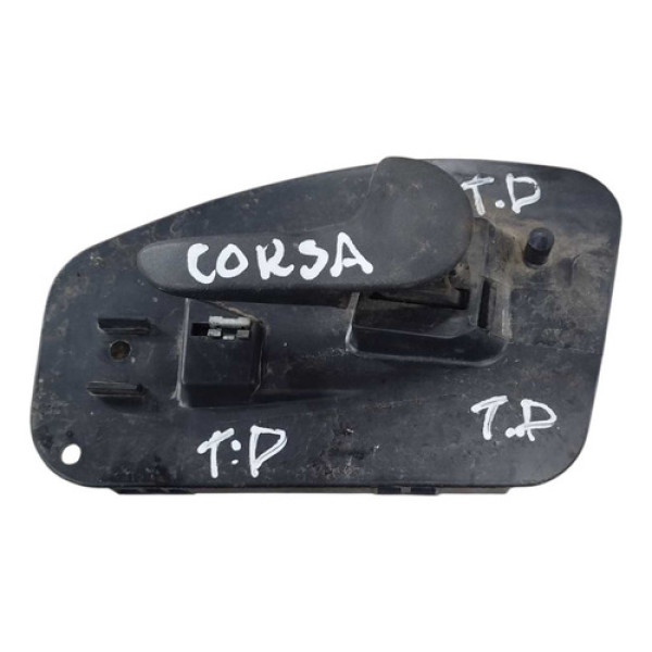 Maçaneta Interna Tras Direita Chevrolet Corsa 2003 13104270 - Vermelho - Traseira