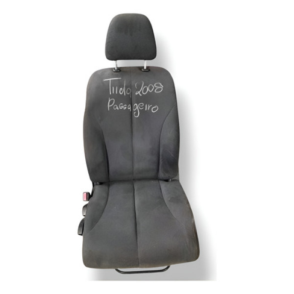 Banco Dianteiro Direito (passageiro) Nissan Tiida 1.8s 2008 - Preto