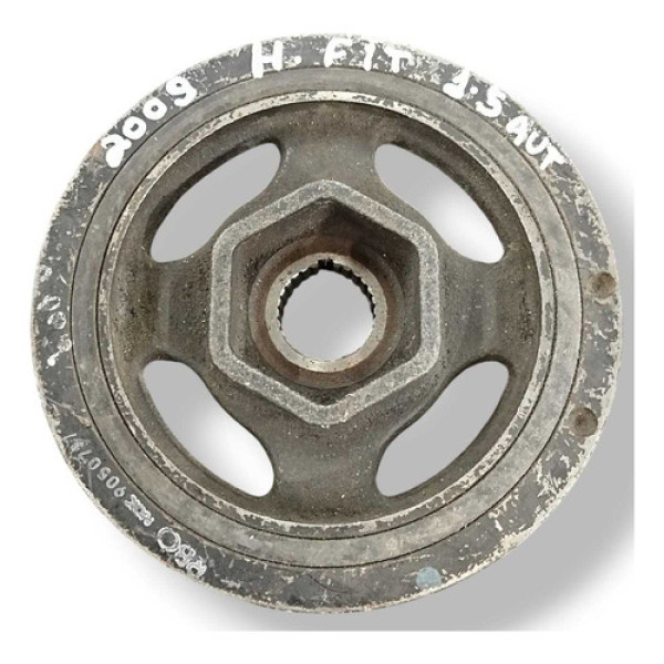 Polia Virabrequim Honda Fit 1.5 2009 2010 2011 2012 2013