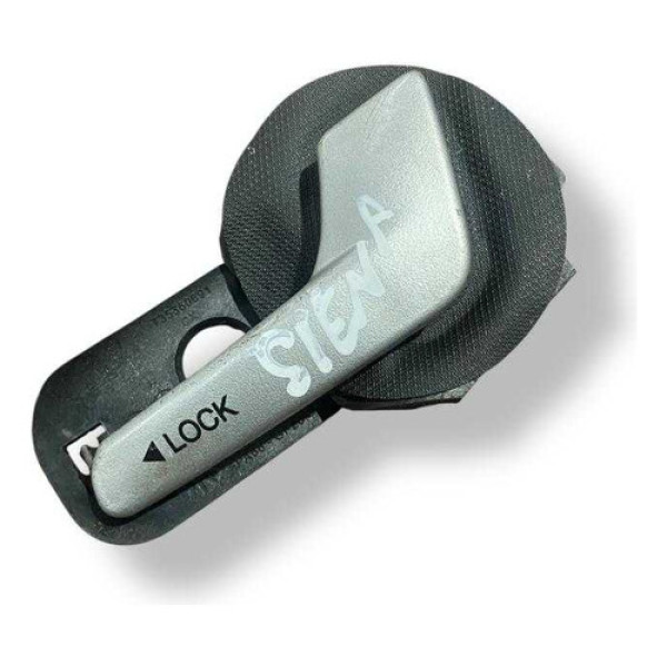 Maçaneta Int Dianteiro Direito Fiat Siena 1.0 2015 735360691 Branco Dianteira