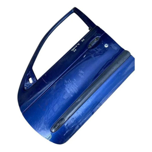 Porta Dianteira Esquerda Renault Megane 1998 1999 2000 Dianteira Esquerda Azul-marinho