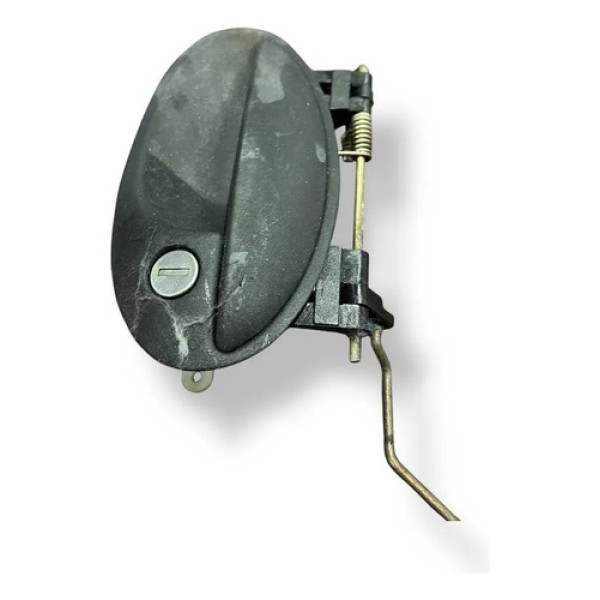 Maçaneta Externa Dianteira Esquerda Gm Celta 2002 93349632 Preto Dianteira