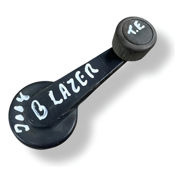 Manivela Alavanca Vidro Tras Esquerdo Blazer 2008  14030586 Preto