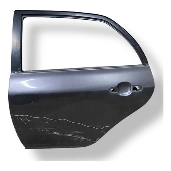 Porta Traseira Esquerda Toyota Corolla 2009 A 2014 C/detalhe Traseira Esquerda Preto
