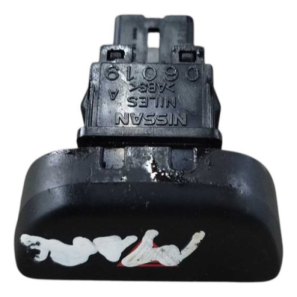 Botao Pisca Alerta Nissan Tiida 2008 2009 2010 2011 2012  Preto
