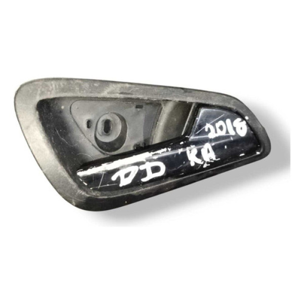 Maçaneta Interna Dianteira Direita Ford Ka 2017 2018 2019 Preto Dianteira