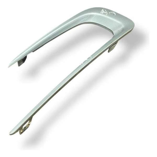 Moldura Farol Milha Direito Peugeot 2008 2016 2017 2018 2019 Prateado Direito