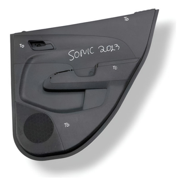 Forro Porta Traseiro Direito  Chevrolet Sonic 2013 41079