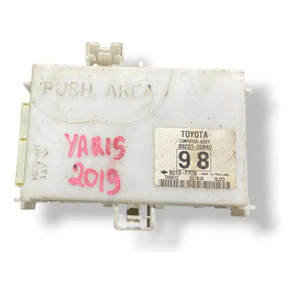 Caixa Fusíveis Toyota Yaris 1.5 2018 2019 2020 892210d840