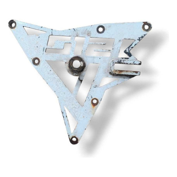 Adaptador Pinça Freio Traseiro Yamaha Fazer Ys 250 2008 2009 Prateado