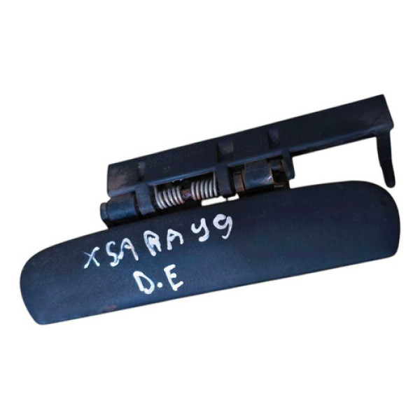 Maçaneta Externa Dianteira Esquerda Citroen Xsara 1.8 1999  Preto Dianteira
