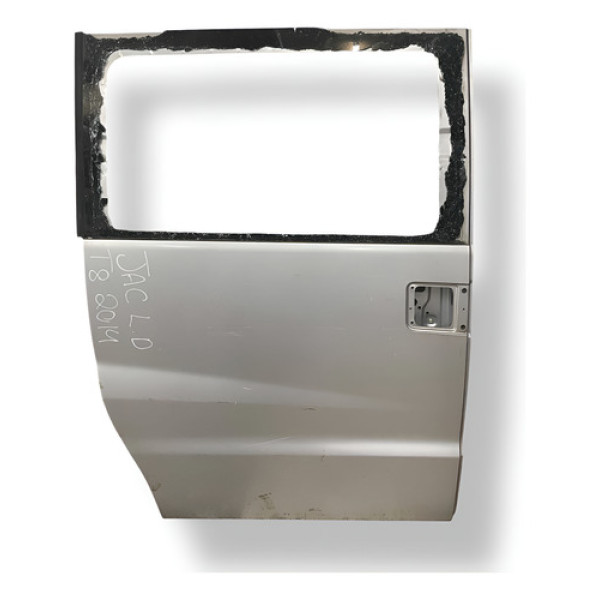 Porta Direita Correr Jac  T8 2.0 T 2014 2015 2016 2017 Direita Prateado Dianteira
