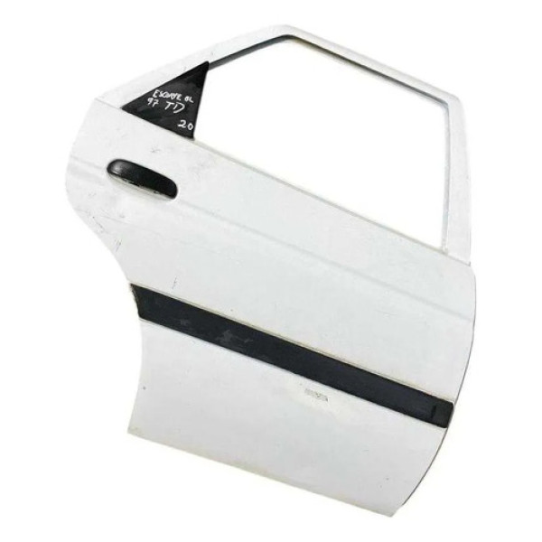 Porta Traseira Direita Ford Escort 1997 1998 1999 2000 2001 Traseira Direita Branco