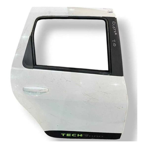 Porta Traseira Direita Renault Duster 2012 2013 2014 A 2019 Traseira Direito Branco