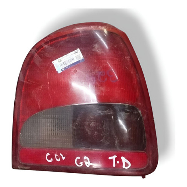 Lanterna Tampa Traseira Direita Vw Gol G2 99/01 V1v352021 Direito/passageiro Vermelho