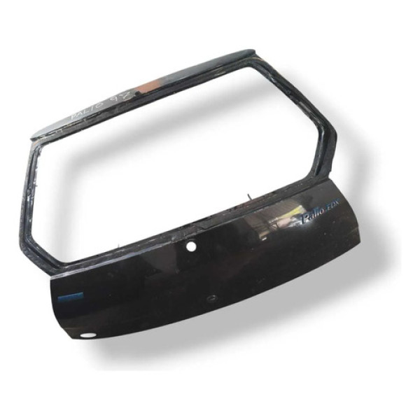 Tampa Traseira Porta Malas Fiat Palio 1.0 - 1996 1997 A 1999 Preto