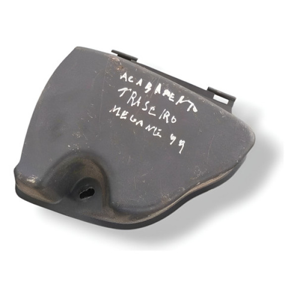 Moldura Proteção Lanterna Esquerda Megane 1999 7700838458 Prateado