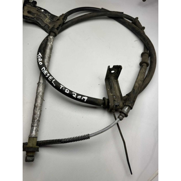 Cabo Freio De Mão Traseiro Direito Fiat Toro 2019 Diesel 