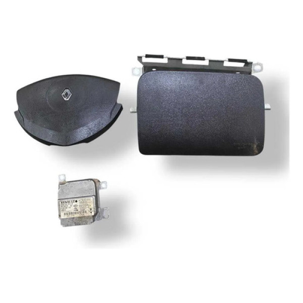 Kit Airbag Renault Clio Sedan 2007 2008 2009 2010 1.0 16v Preto