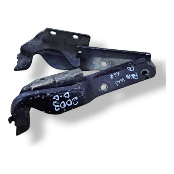 Par Dobradiças Capô Fiat Palio Weekend 2001 2002 2003 2004