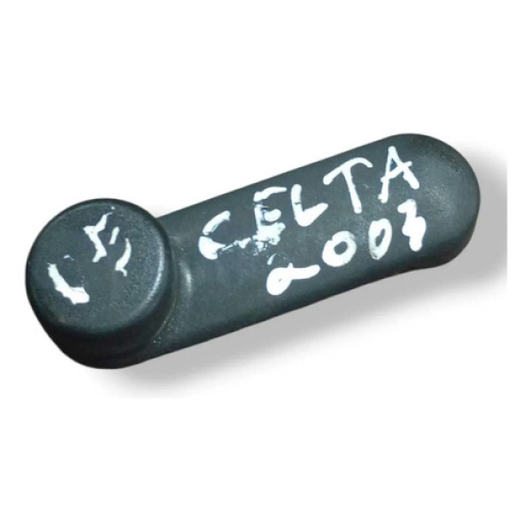 Manivela Vidro Dianteiro Esquerdo Gm Celta 2003 90363123 Preto