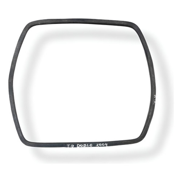 Borracha Vidro Traseiro Direito Fiat Doblo 2004 2005 2006  Cinza