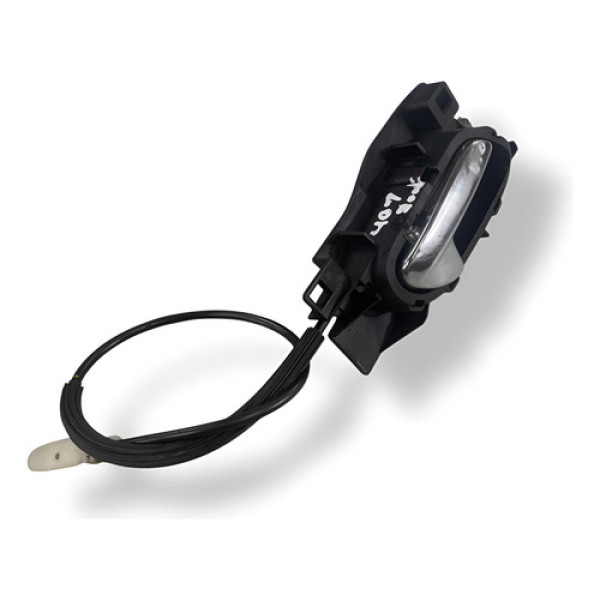 Maçaneta Interna Diant Direita Peugeot 407 Sw 2006 96326177 Prateado Dianteira