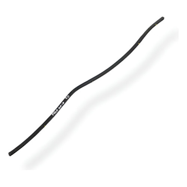 Borracha Grade Churrasqueira  Traseira Direita Vw Polo 2018 Preto