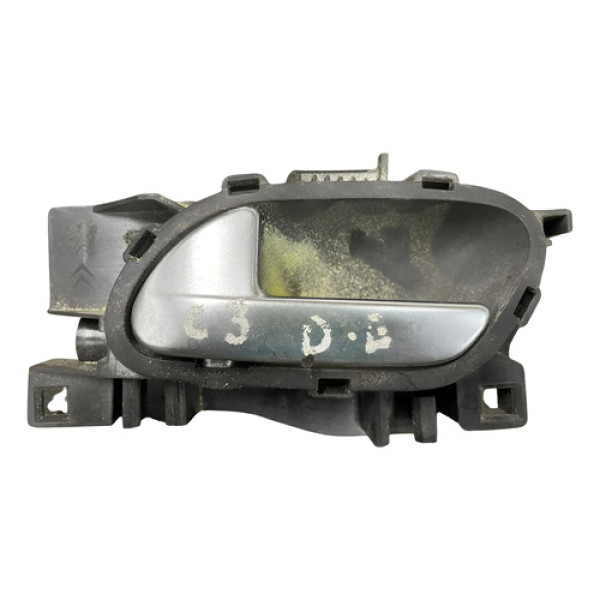 Maçaneta Interna Dianteira Esquerda C3 2013 9683446877 Dianteira