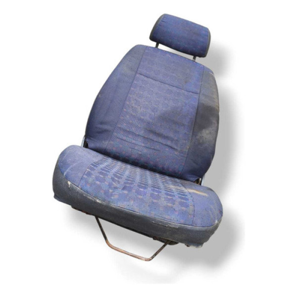 Banco Dianteiro Direito Com Detalhe Fiat Palio 1997 1998 Azul