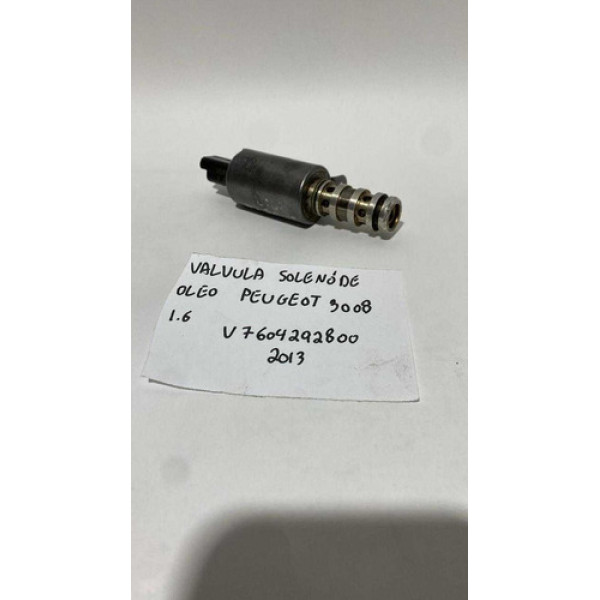 Válvula Solenoide Óleo Peugeot 3008 1.6 2013 