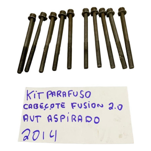 Kit Parafuso Cabeçote Fusion Aspirado 2.0 Aut 2014