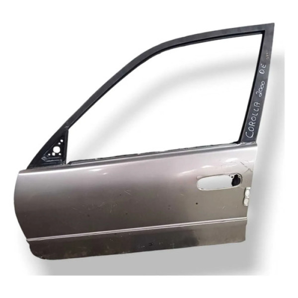 Porta Dianteira Esquerda Toyota Corolla 2000 2001 A 2006 Dianteira Esquerda Prateado