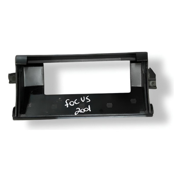 Moldura Suporte Display Rádio Ford Focus 2002 2003 19n619 Preto