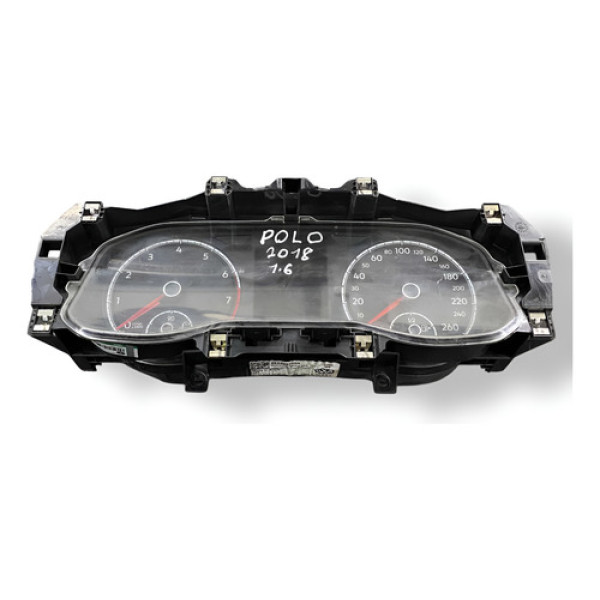 Painel Instrumentos Volkswagen Polo 1.6 2018 A2c11337300 Cinza