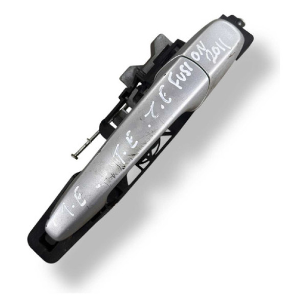 Maçaneta Externa Porta Traseira Esquerda Ford Fusion 2011    Prateado Traseira