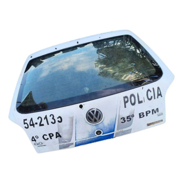Tampa Traseira Porta Malas Volkswagen Gol G3 1999 2000 2001 Branco
