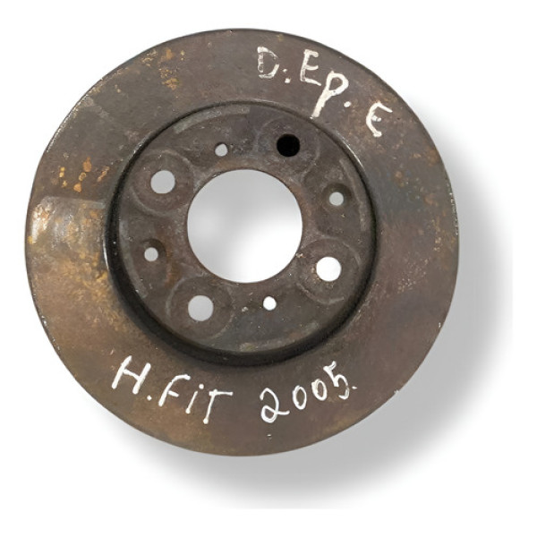 Disco Freio Dianteira\\ Esquerda Honda Fit 2005 2006 2007