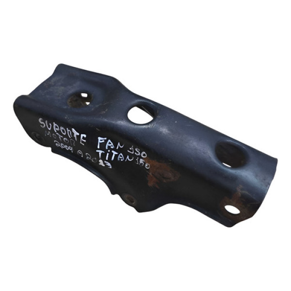 Berço Suporte Motor Titan Fan 150 2004 A 2013 Preto