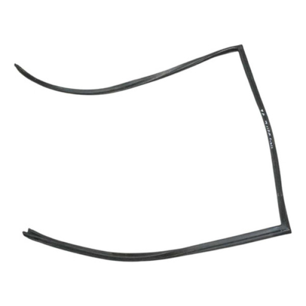 Borracha Do Vidro Traseiro Esquerdo Nissan Tiida 1.8s 2008 Preto