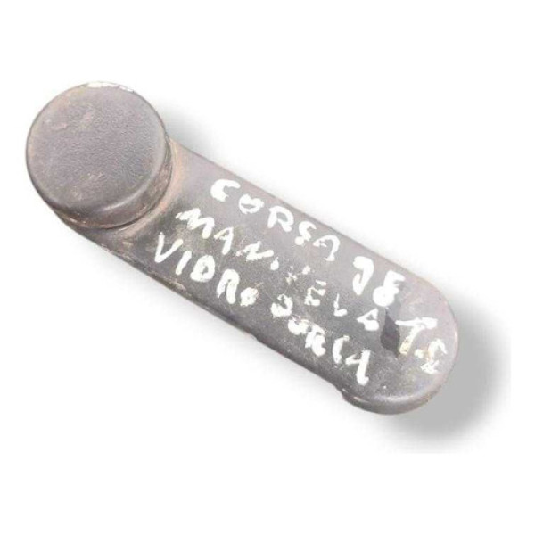 Manivela Vidro Traseiro Direito Gm Corsa 1998 A 2000 9043838 Preto