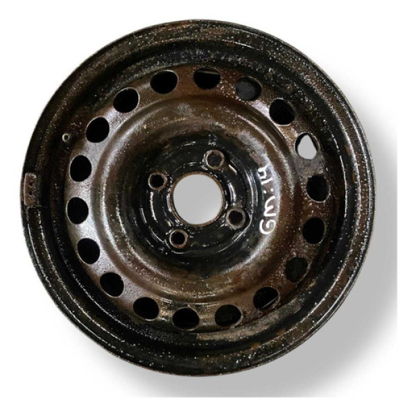 Roda Ferro Aro 14 Chevrolet Preto