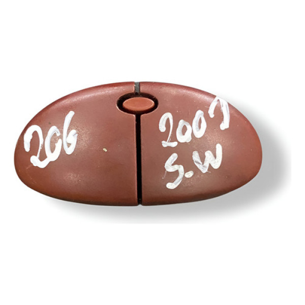 Botão Pisca Alerta Peugeot 206 Sw 1.6 2005 2006 2007 2008 Vermelho