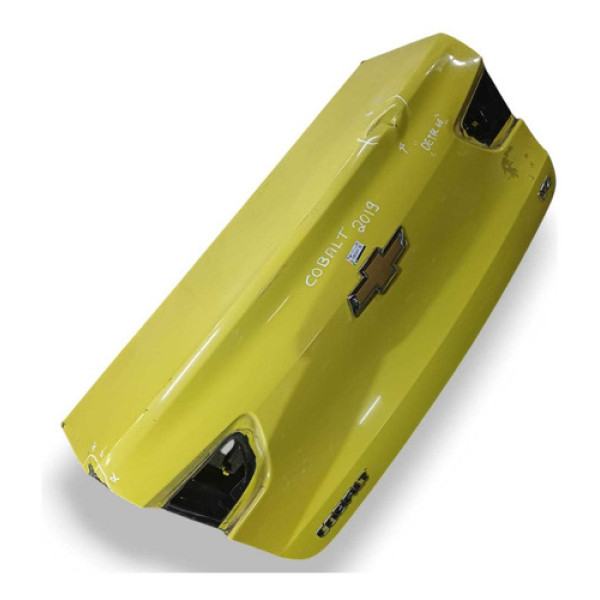 Tampa Traseira Sem Vidro Chevrolet Cobalt 2016/2020 Detalhe Amarelo