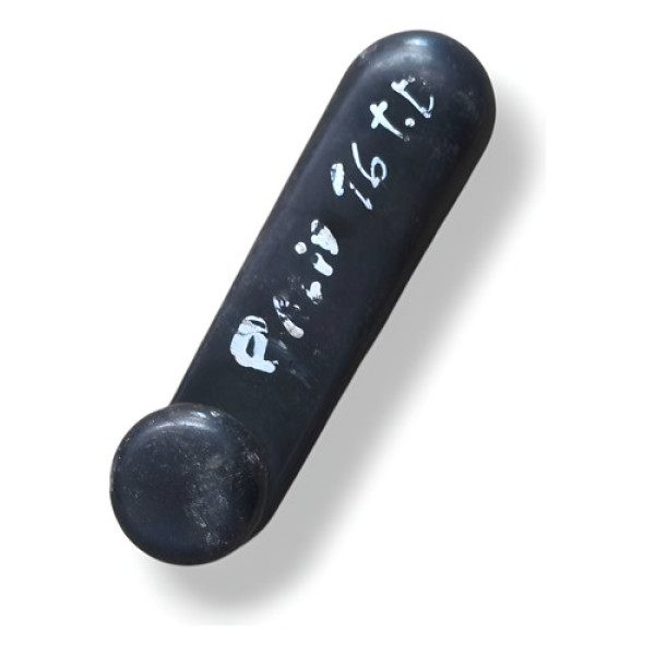 Manivela De Vidro Traseiro Esquerdo Fiat Palio 1996 A 1999 Preto