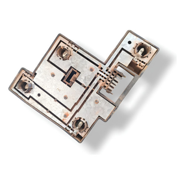 Circuito Lanterna Lado Esquerdo Ford Fiesta 1.0 1998 A 2000 Cinza Esquerdo/motorista