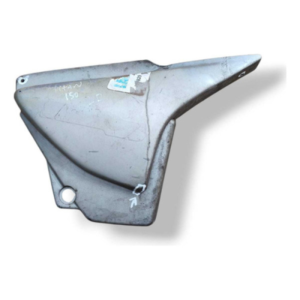 Tampa Lateral Direito Honda Titan 150 2006 83641krma8600 Cinza