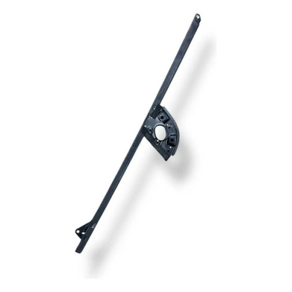 Guia Vidro Dianteiro Esquerdo Citroën C3 2003 2004/ 2011 Preto