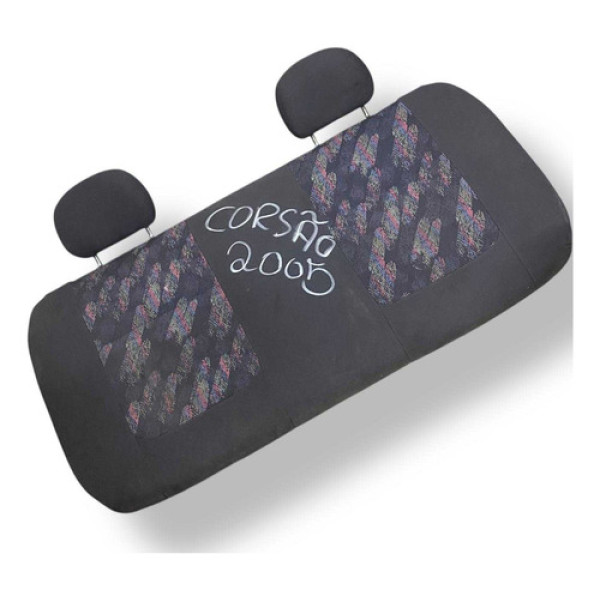 Encosto  Banco Traseiro Chevrolet Corsa 2003 2004 2005 2006 Preto